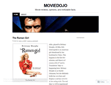 Tablet Screenshot of moviedojo.wordpress.com