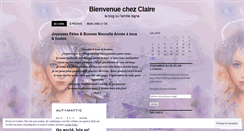 Desktop Screenshot of dimensionclaire.wordpress.com