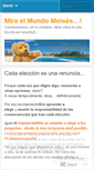 Mobile Screenshot of miraelmundomoises.wordpress.com
