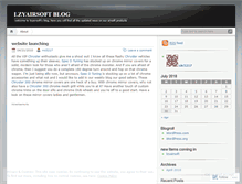 Tablet Screenshot of lzyairsoft.wordpress.com