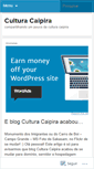 Mobile Screenshot of culturacaipira.wordpress.com