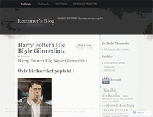 Tablet Screenshot of hilelioyuncu.wordpress.com