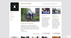 Desktop Screenshot of nexusofchange.wordpress.com