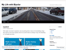 Tablet Screenshot of mylifewithbipolar.wordpress.com