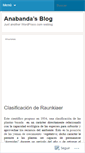 Mobile Screenshot of anabanda.wordpress.com