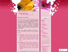 Tablet Screenshot of anabanda.wordpress.com