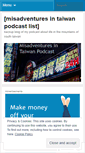 Mobile Screenshot of misadventuresintaiwan.wordpress.com