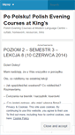 Mobile Screenshot of popolsku.wordpress.com