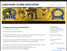 Tablet Screenshot of lionsrugbyalumni.wordpress.com