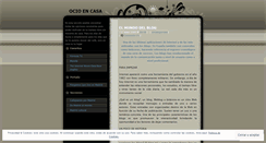 Desktop Screenshot of ocioencasa.wordpress.com