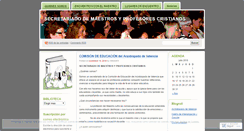 Desktop Screenshot of maestroscristianos.wordpress.com