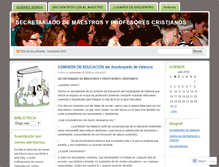 Tablet Screenshot of maestroscristianos.wordpress.com