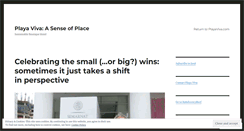 Desktop Screenshot of playaviva.wordpress.com