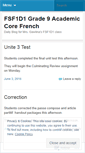 Mobile Screenshot of fsf1d1.wordpress.com