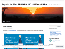 Tablet Screenshot of eprimjustosierra.wordpress.com
