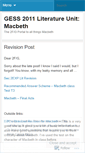 Mobile Screenshot of gessmacbeth.wordpress.com