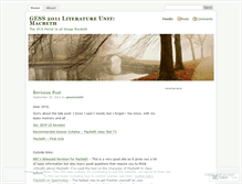 Tablet Screenshot of gessmacbeth.wordpress.com