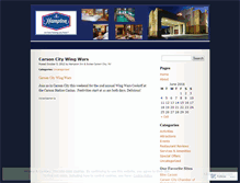 Tablet Screenshot of hamptoninncarsoncity.wordpress.com