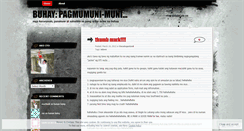 Desktop Screenshot of machkulit.wordpress.com