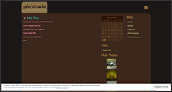 Desktop Screenshot of primanada.wordpress.com