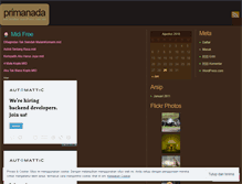 Tablet Screenshot of primanada.wordpress.com