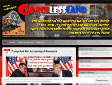 Tablet Screenshot of gracelessland.wordpress.com