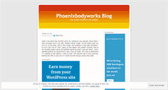 Desktop Screenshot of phoenixbodyworks.wordpress.com