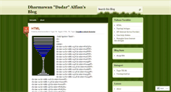 Desktop Screenshot of dharmawanalfian.wordpress.com