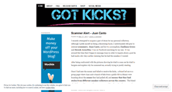 Desktop Screenshot of gotkicksla.wordpress.com