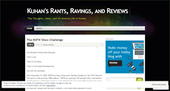 Desktop Screenshot of kuhanrants.wordpress.com
