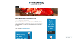 Desktop Screenshot of cookingourway.wordpress.com