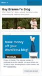 Mobile Screenshot of gaybrennan.wordpress.com