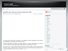 Tablet Screenshot of carrosaqui.wordpress.com