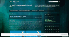 Desktop Screenshot of polyspleasures.wordpress.com