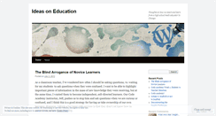 Desktop Screenshot of learningthebrain.wordpress.com