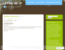 Tablet Screenshot of liftingmeup.wordpress.com