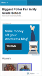 Mobile Screenshot of biggestpotterfan.wordpress.com