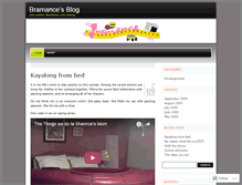 Tablet Screenshot of bramance.wordpress.com