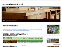 Tablet Screenshot of londonwaldorf.wordpress.com