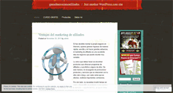 Desktop Screenshot of ganadinerocomoafiliados.wordpress.com