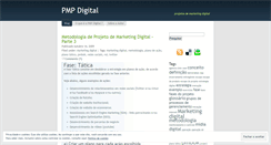 Desktop Screenshot of pmpdigital.wordpress.com