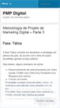 Mobile Screenshot of pmpdigital.wordpress.com