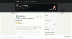 Desktop Screenshot of michaelmorey.wordpress.com