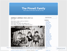 Tablet Screenshot of pinnells.wordpress.com