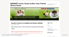 Desktop Screenshot of igreenetcentre.wordpress.com