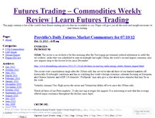 Tablet Screenshot of futurestradingadvices.wordpress.com