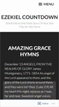 Mobile Screenshot of ezekielcountdown.wordpress.com