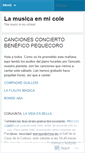 Mobile Screenshot of lamusicaenmicole.wordpress.com