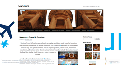 Desktop Screenshot of nextours.wordpress.com