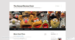 Desktop Screenshot of kensalreviewchoir.wordpress.com